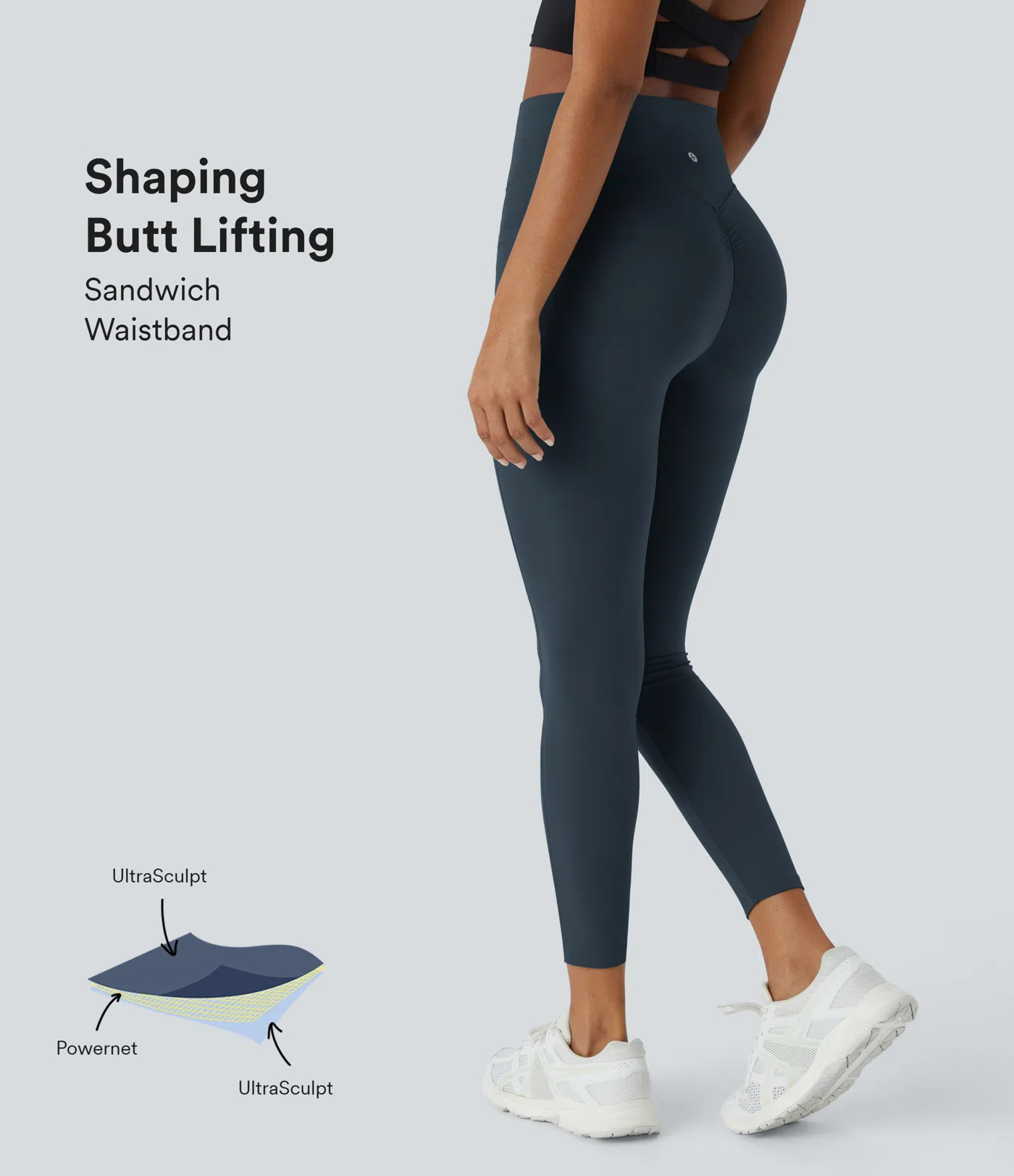 High-Waisted Scrunch Butt Leggings – Tummy Control & Butt Lifting