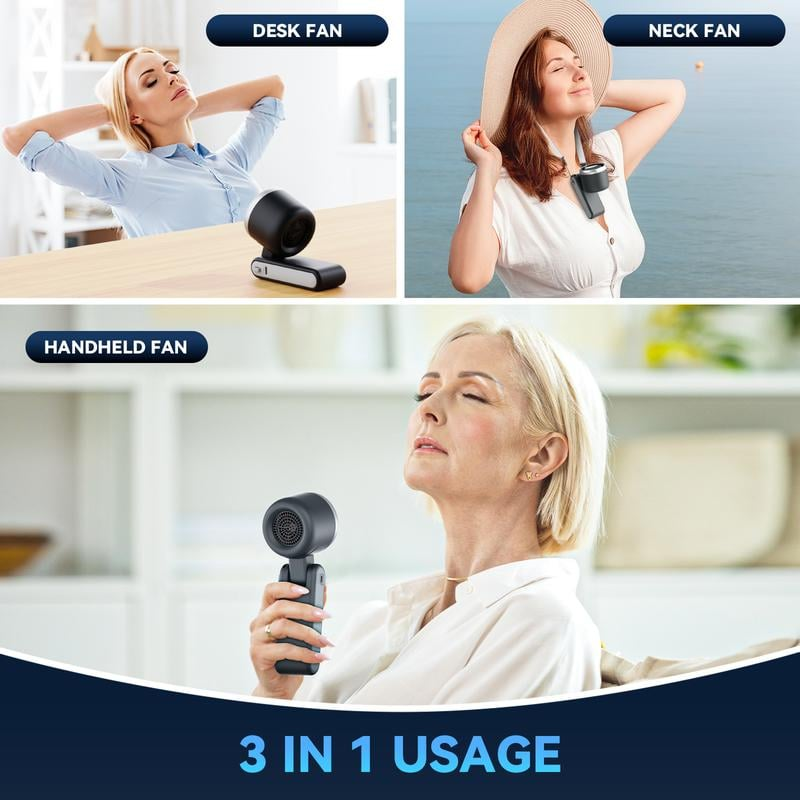 Summer Outdoor Essential – Portable Handheld Turbo Fan