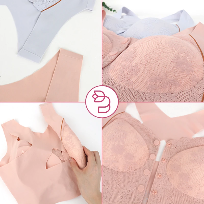 Button-Up Comfy Shaping Posture Corrector Bra