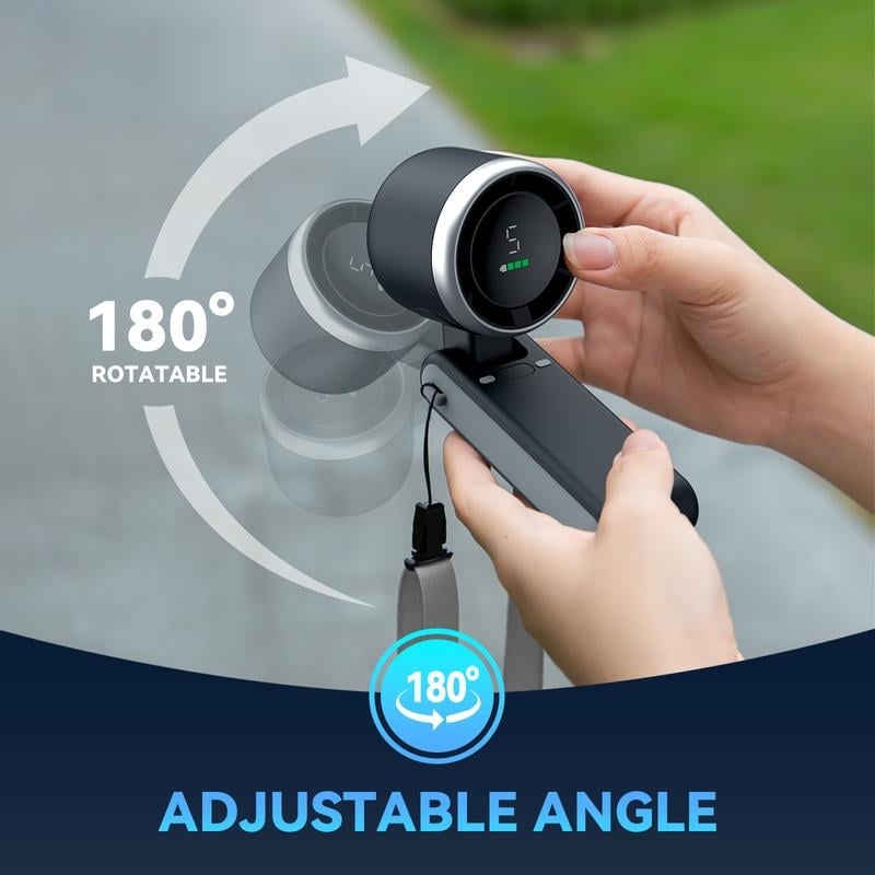 Summer Outdoor Essential – Portable Handheld Turbo Fan