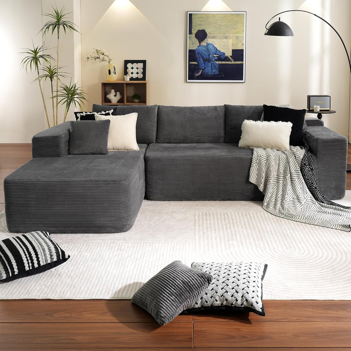 Cloud Sectional Sofa with Chaise