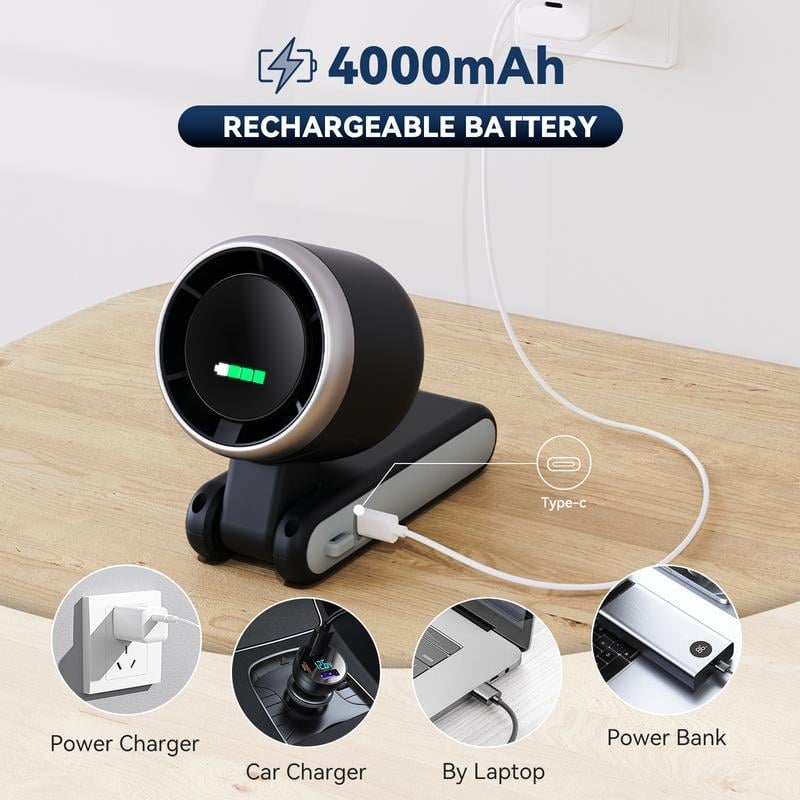 Summer Outdoor Essential – Portable Handheld Turbo Fan