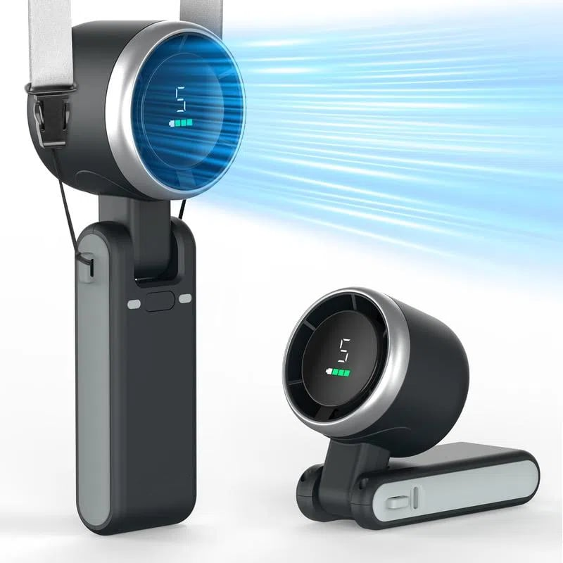 Summer Outdoor Essential – Portable Handheld Turbo Fan