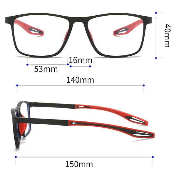 SPORTS ULTRA-LIGHT ANTI-BLUE LIGHT PRESBYOPIC GLASSES