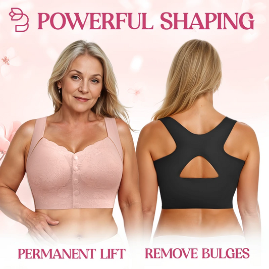 Button-Up Comfy Shaping Posture Corrector Bra
